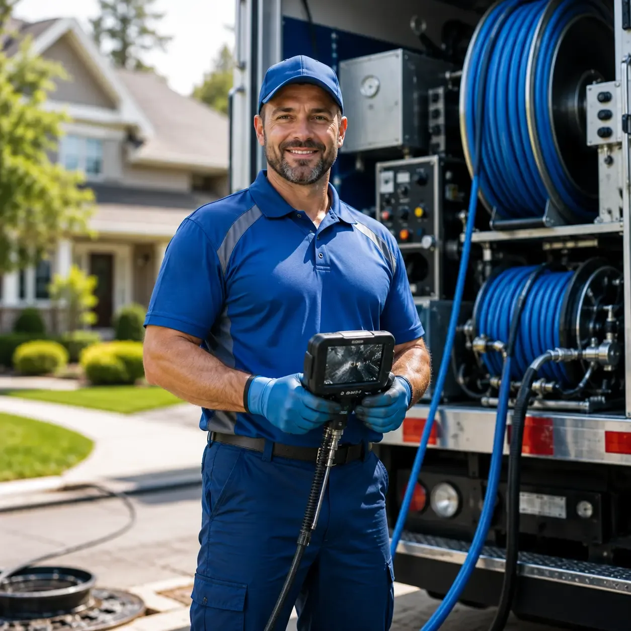Local outdoor drain cleaning specialists in Winthrop, AR